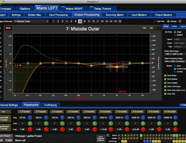 meyer sound galileo callisto 616 compass