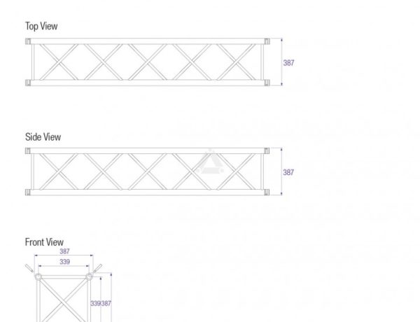 prolyte h40v dimensionszeichnung