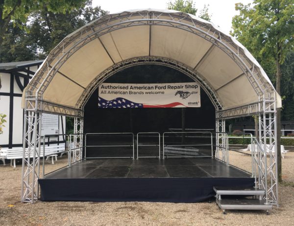 Runddachbühne 5 x 4m