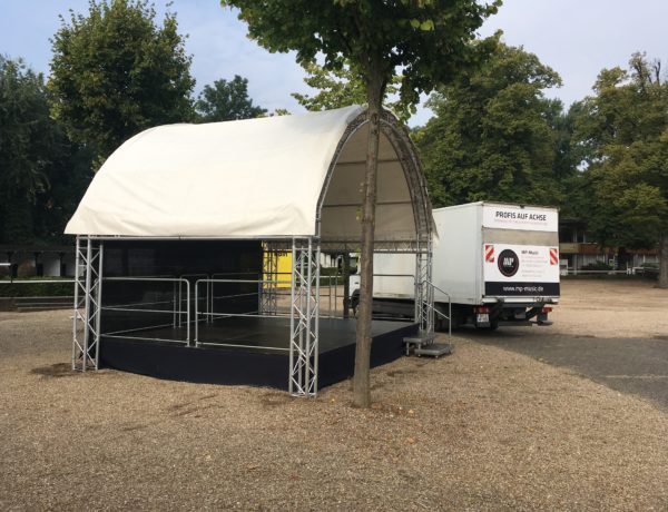 Runddachbühne 5 x 4m