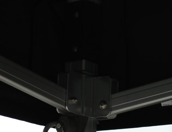 Faltzelt 3 x 3m, schwarz