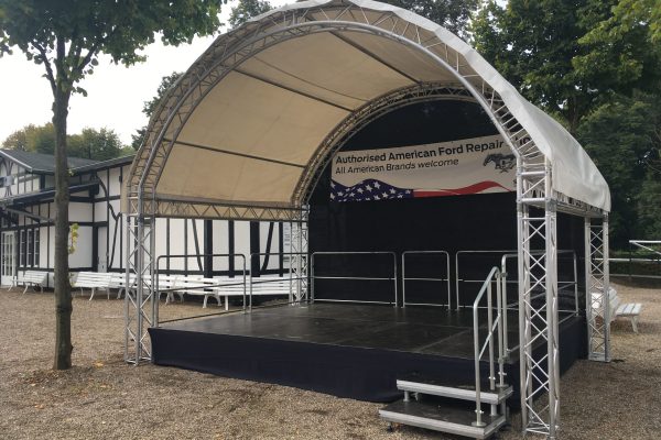 Runddachbühne - MP Music Vermietung